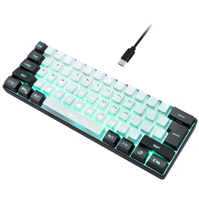 Mini Teclado Gamer 60%,  aprova d'água