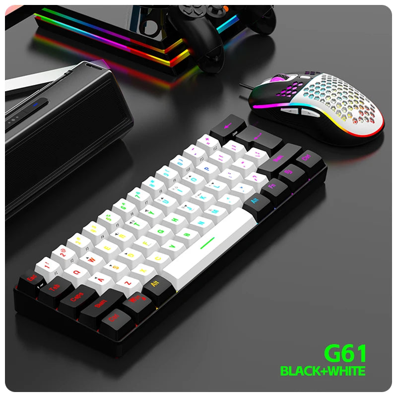 Mini Teclado Gamer 60%,  aprova d'água