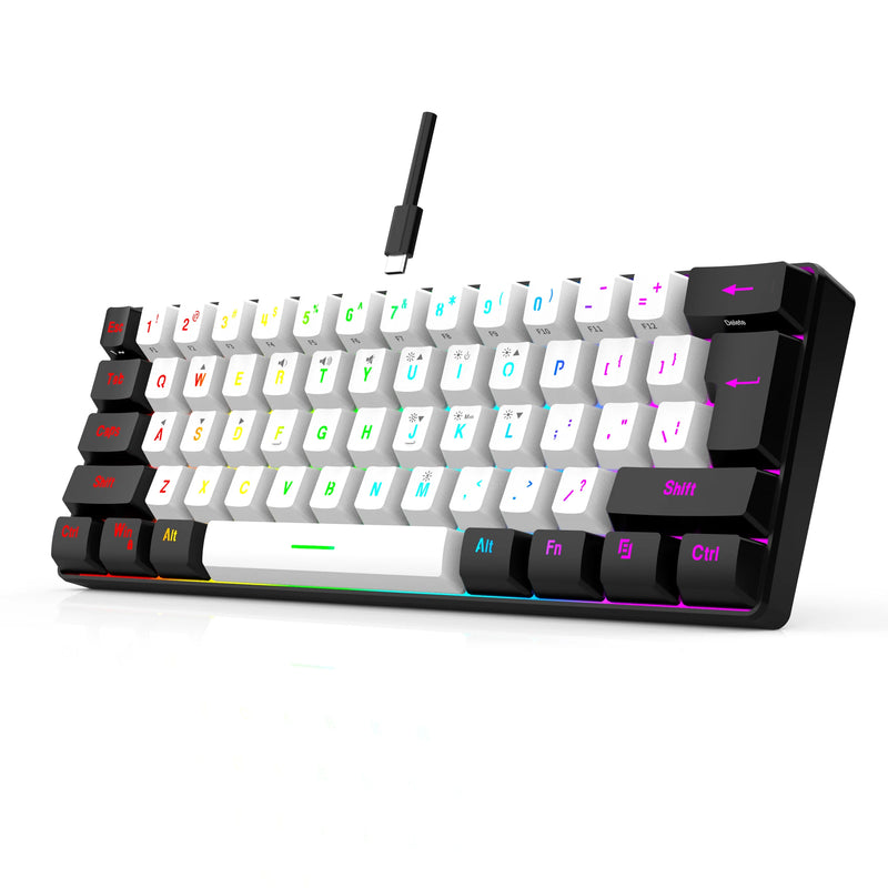 Mini Teclado Gamer 60%,  aprova d'água