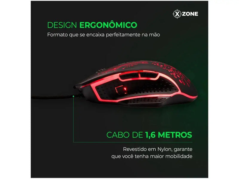XZONE Optical 3200DPI Gamer Mouse