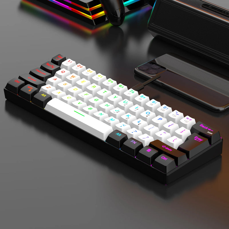 Mini Teclado Gamer 60%,  aprova d'água