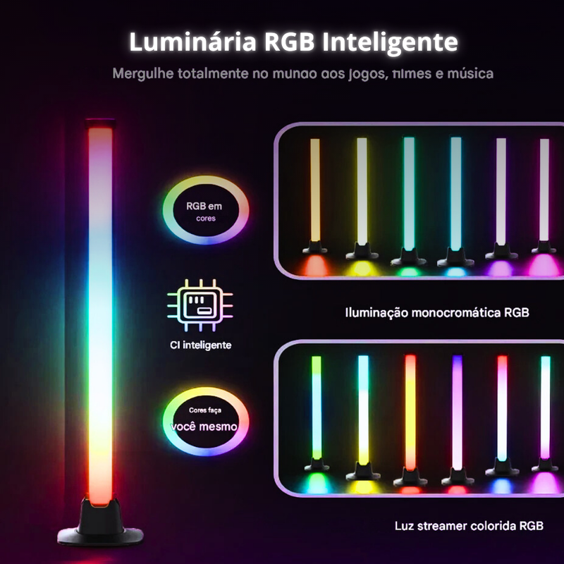 Luminária RGB WIFI