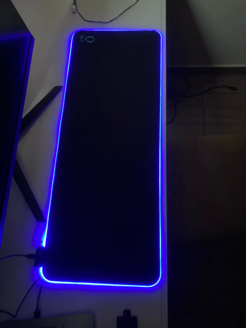 Mouse Havit+ Muse Pad gamer rbg