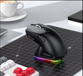 X2  wireless Mouse, 24000DPI PAW3311  2.4G/BT/Wired Ultra-light Magnetic Charging Dock  Gaming Mouse